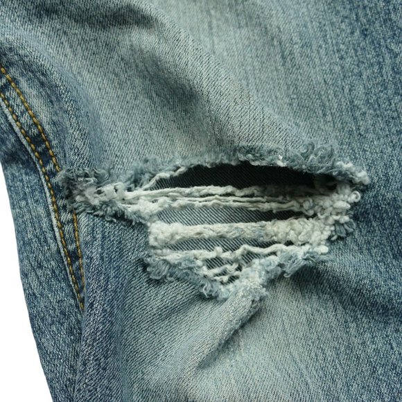 Ariat Rebar Men's M4 Low Rise Boot Blue Denim Jeans Size 34 / 34 - Picture 13 of 14